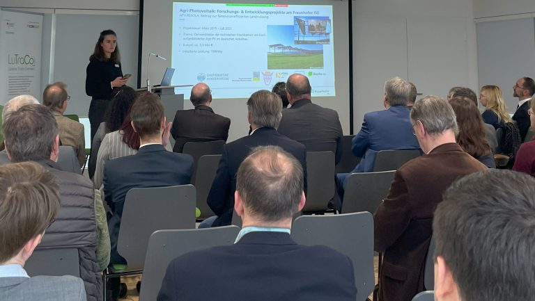 Workshop zum Thema Agri Photovoltaik